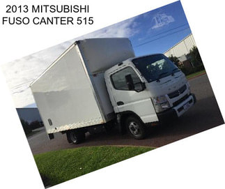 2013 MITSUBISHI FUSO CANTER 515