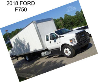 2018 FORD F750