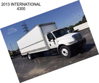 2013 INTERNATIONAL 4300