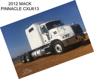 2012 MACK PINNACLE CXU613