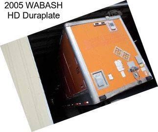 2005 WABASH HD Duraplate