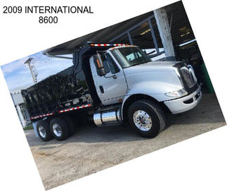 2009 INTERNATIONAL 8600