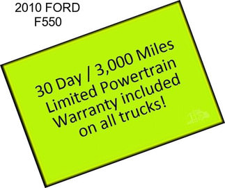 2010 FORD F550