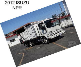 2012 ISUZU NPR