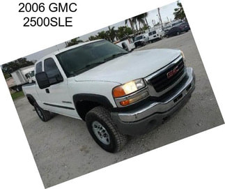 2006 GMC 2500SLE