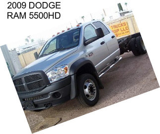 2009 DODGE RAM 5500HD