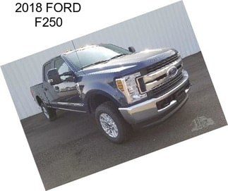 2018 FORD F250