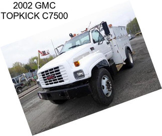 2002 GMC TOPKICK C7500