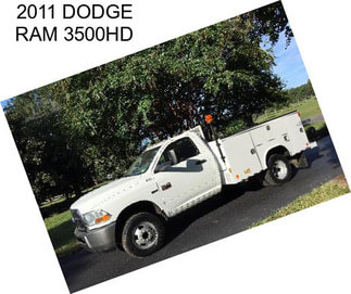 2011 DODGE RAM 3500HD