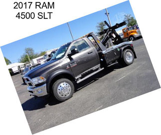 2017 RAM 4500 SLT