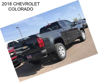 2018 CHEVROLET COLORADO