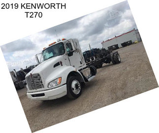 2019 KENWORTH T270