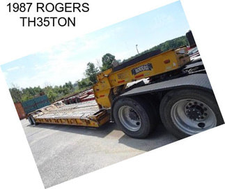 1987 ROGERS TH35TON