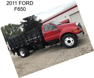 2011 FORD F650