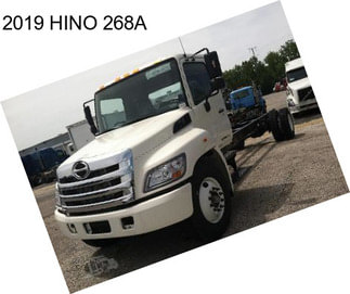 2019 HINO 268A