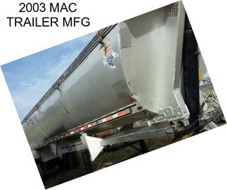 2003 MAC TRAILER MFG