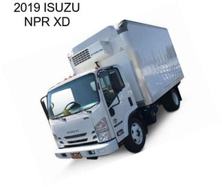 2019 ISUZU NPR XD