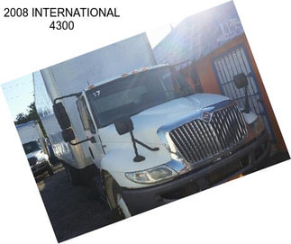 2008 INTERNATIONAL 4300