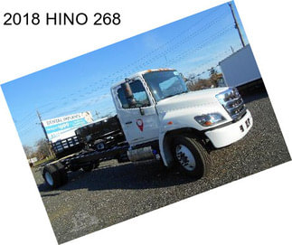 2018 HINO 268