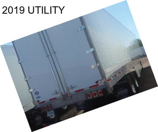 2019 UTILITY