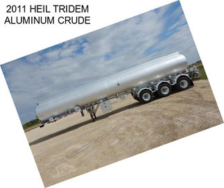 2011 HEIL TRIDEM ALUMINUM CRUDE