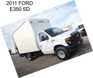 2011 FORD E350 SD