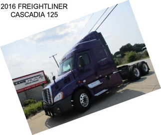 2016 FREIGHTLINER CASCADIA 125