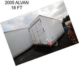 2005 ALVAN 18 FT