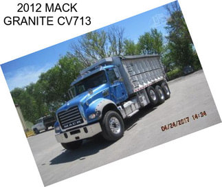 2012 MACK GRANITE CV713