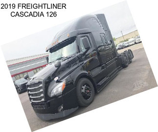 2019 FREIGHTLINER CASCADIA 126