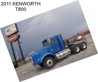 2011 KENWORTH T800