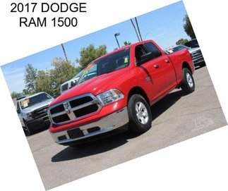 2017 DODGE RAM 1500