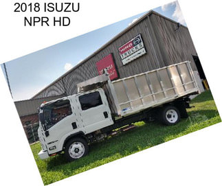 2018 ISUZU NPR HD