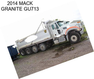 2014 MACK GRANITE GU713