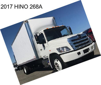 2017 HINO 268A