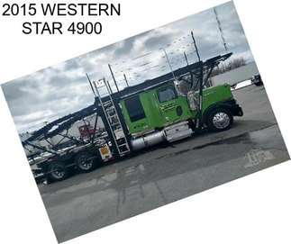 2015 WESTERN STAR 4900