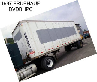 1987 FRUEHAUF DVDBHPC