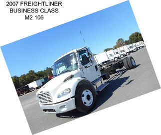 2007 FREIGHTLINER BUSINESS CLASS M2 106