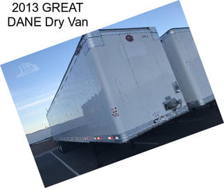 2013 GREAT DANE Dry Van