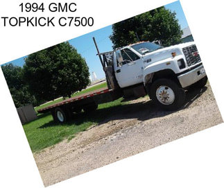 1994 GMC TOPKICK C7500