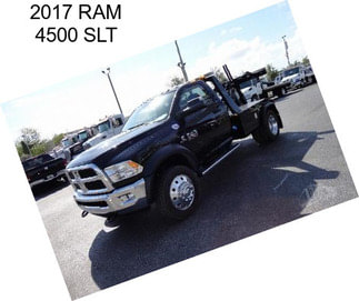 2017 RAM 4500 SLT