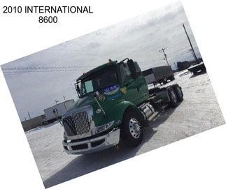 2010 INTERNATIONAL 8600