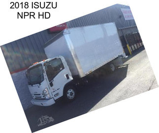 2018 ISUZU NPR HD