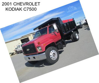 2001 CHEVROLET KODIAK C7500