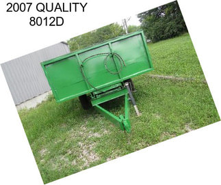 2007 QUALITY 8012D