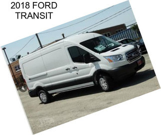 2018 FORD TRANSIT