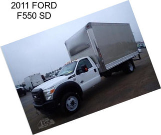 2011 FORD F550 SD