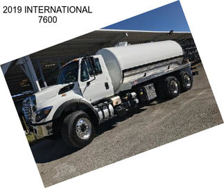 2019 INTERNATIONAL 7600