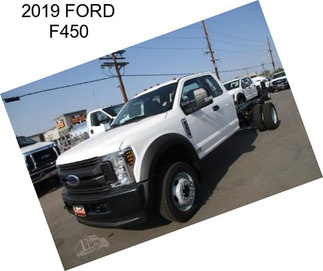 2019 FORD F450