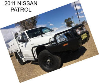 2011 NISSAN PATROL